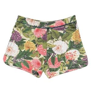 ANTHROPOLOGIE Floral Shorts US 4 Small